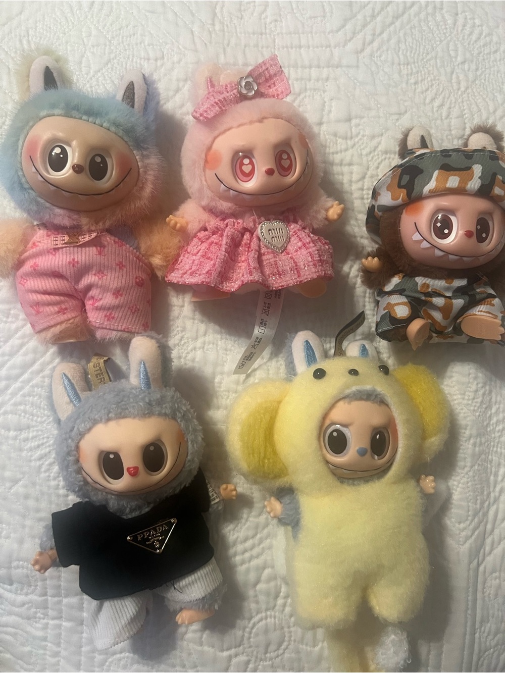 Labubu Bundle with outfits